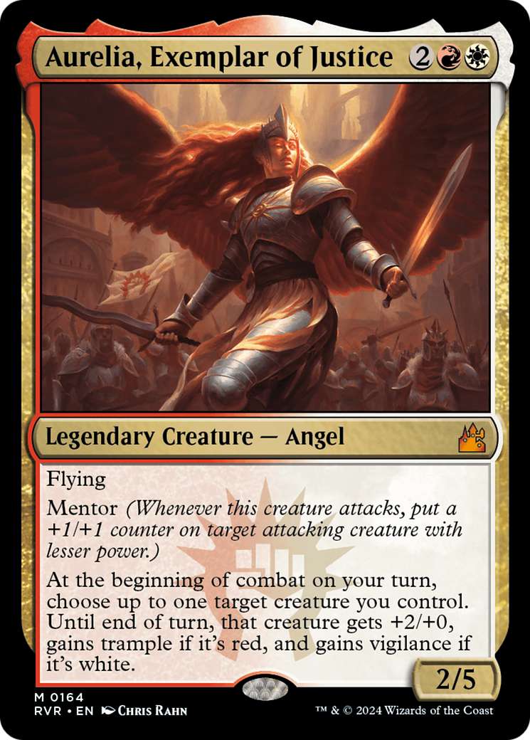 Aurelia, Exemplar of Justice [Ravnica Remastered] | Boutique FDB TCG