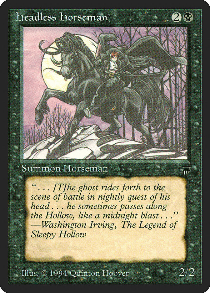 Headless Horseman [Legends] | Boutique FDB TCG