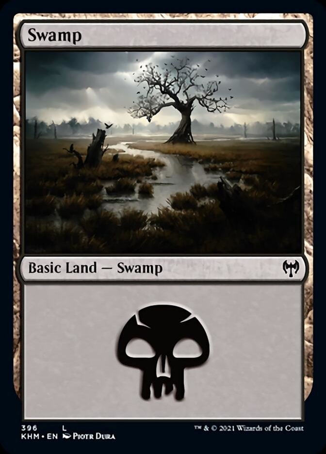 Swamp (396) [Kaldheim] | Boutique FDB TCG