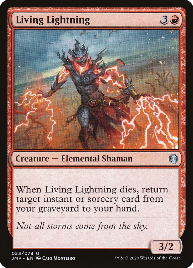 Living Lightning [Jumpstart] | Boutique FDB TCG