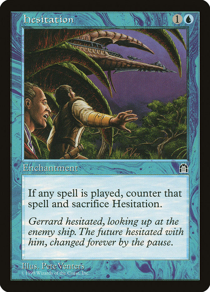 Hesitation [Stronghold] | Boutique FDB TCG