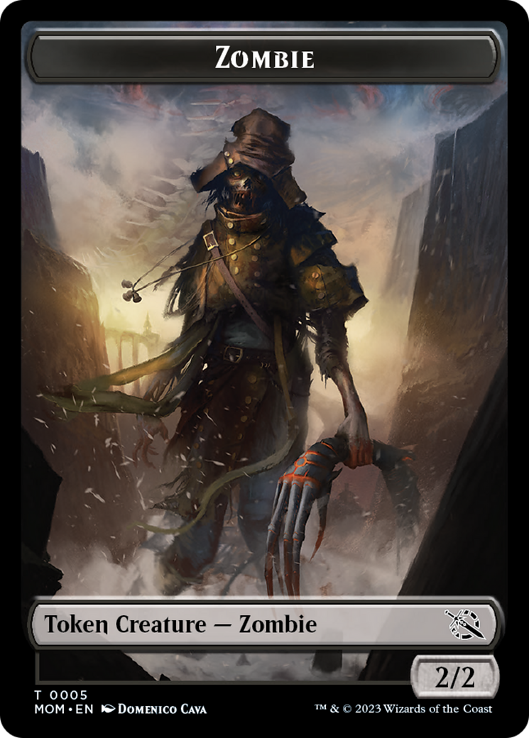 Zombie Token [March of the Machine Tokens] | Boutique FDB TCG
