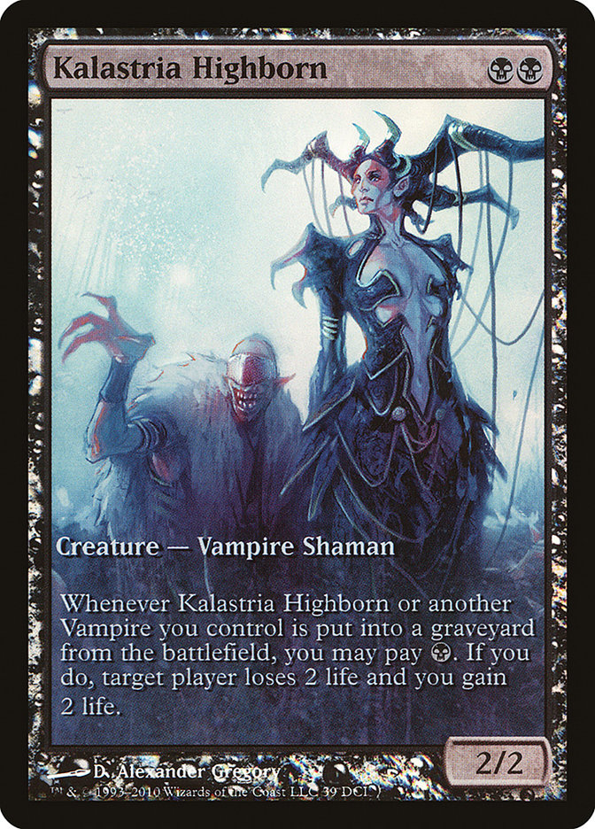 Kalastria Highborn (Game Day) (Extended Art) [Worldwake Prerelease Promos] | Boutique FDB TCG