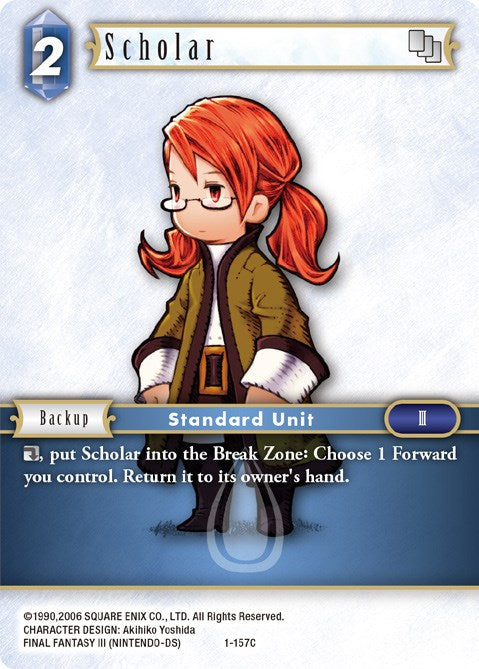 Scholar (Refia) [Opus I] | Boutique FDB TCG