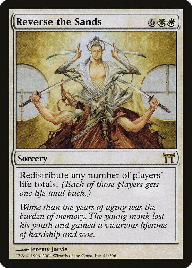 Reverse the Sands [Champions of Kamigawa] | Boutique FDB TCG