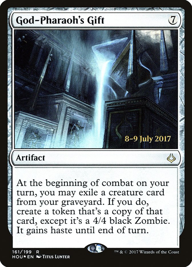 God-Pharaoh's Gift [Hour of Devastation Prerelease Promos] | Boutique FDB TCG