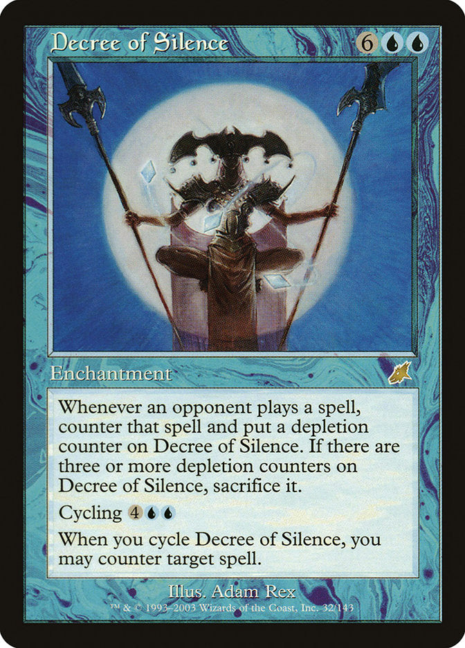 Decree of Silence [Scourge] | Boutique FDB TCG