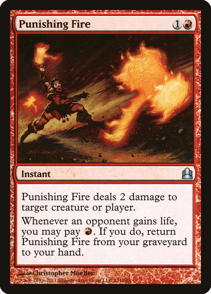 Punishing Fire [Commander 2011] | Boutique FDB TCG