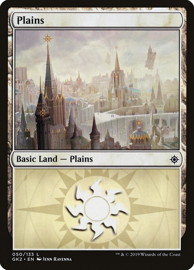 Plains (50) [Ravnica Allegiance Guild Kit] | Boutique FDB TCG