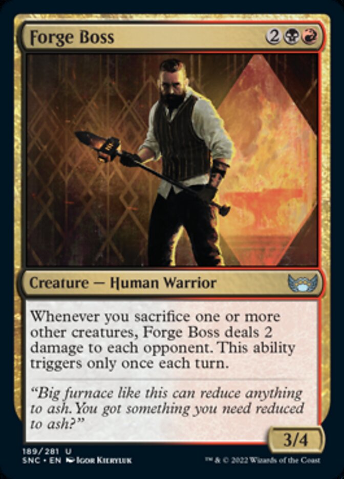 Forge Boss [Streets of New Capenna] | Boutique FDB TCG