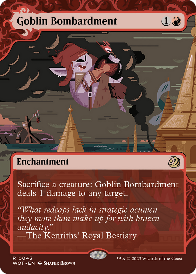 Goblin Bombardment [Wilds of Eldraine: Enchanting Tales] | Boutique FDB TCG