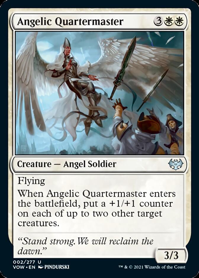 Angelic Quartermaster [Innistrad: Crimson Vow] | Boutique FDB TCG