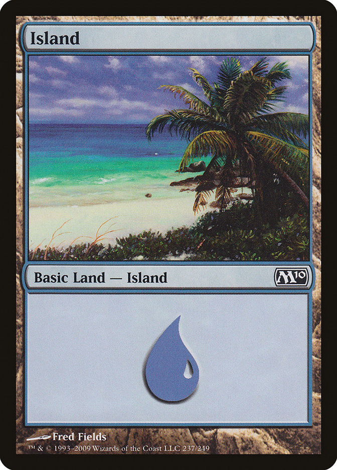 Island (237) [Magic 2010] | Boutique FDB TCG