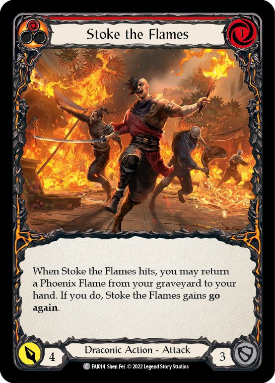 Stoke the Flames [FAI014] (Uprising Fai Blitz Deck) | Boutique FDB TCG