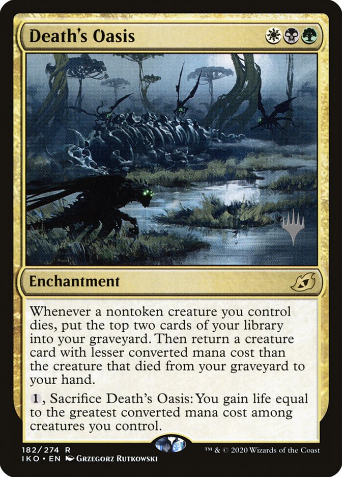 Death's Oasis (Promo Pack) [Ikoria: Lair of Behemoths Promos] | Boutique FDB TCG