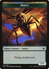Spirit // Insect (013) Double-Sided Token [Commander 2020 Tokens] | Boutique FDB TCG