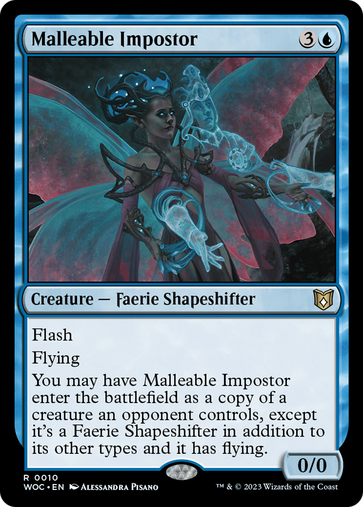 Malleable Impostor [Wilds of Eldraine Commander] | Boutique FDB TCG