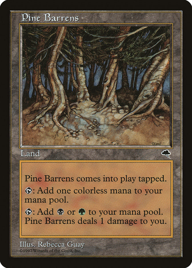 Pine Barrens [Tempest] | Boutique FDB TCG