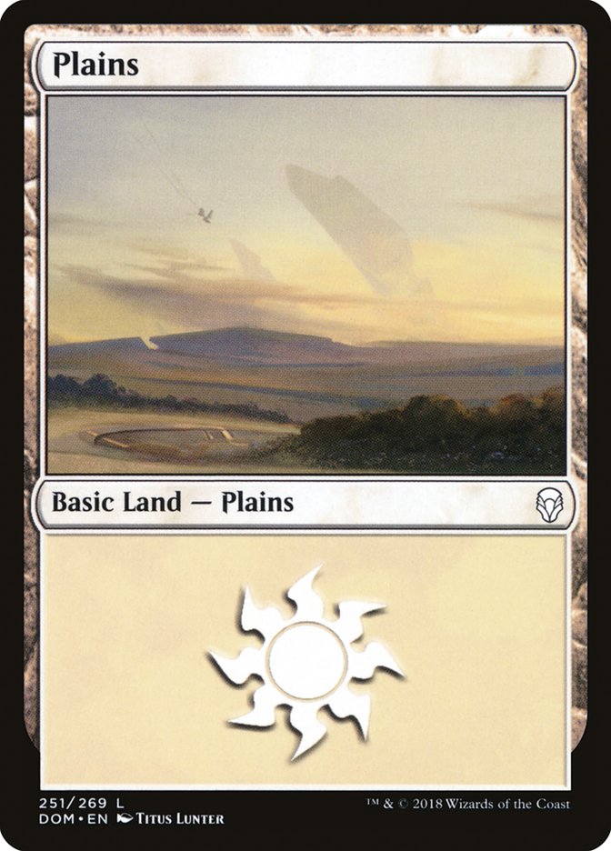 Plains (251) [Dominaria] | Boutique FDB TCG