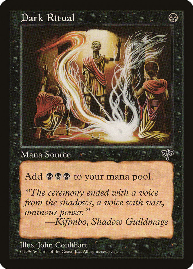 Dark Ritual [Mirage] | Boutique FDB TCG