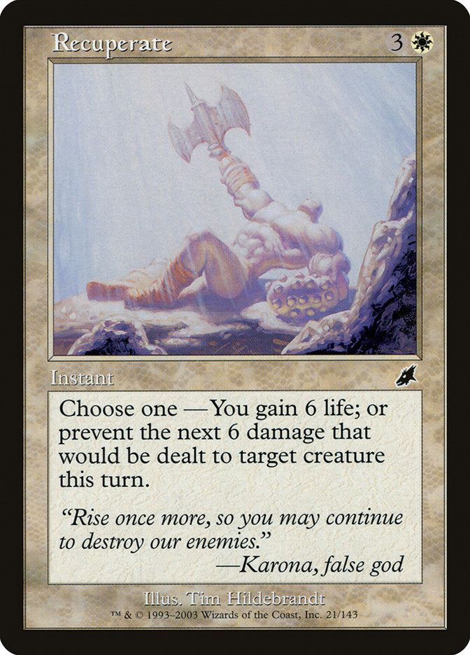 Recuperate [Scourge] | Boutique FDB TCG