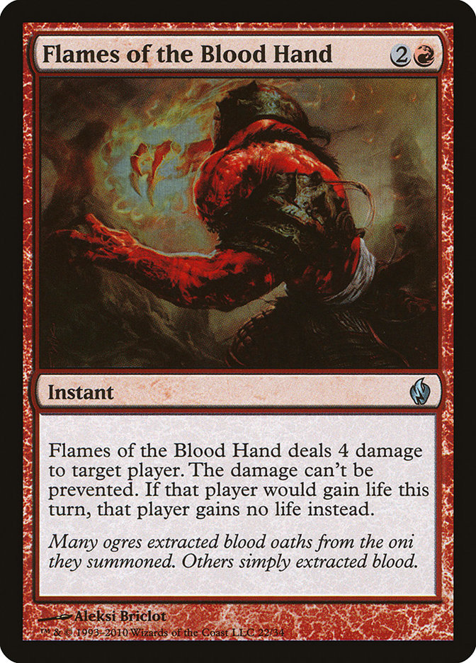 Flames of the Blood Hand [Premium Deck Series: Fire and Lightning] | Boutique FDB TCG