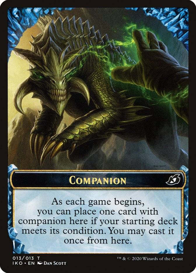 Companion [Ikoria: Lair of Behemoths Tokens] | Boutique FDB TCG