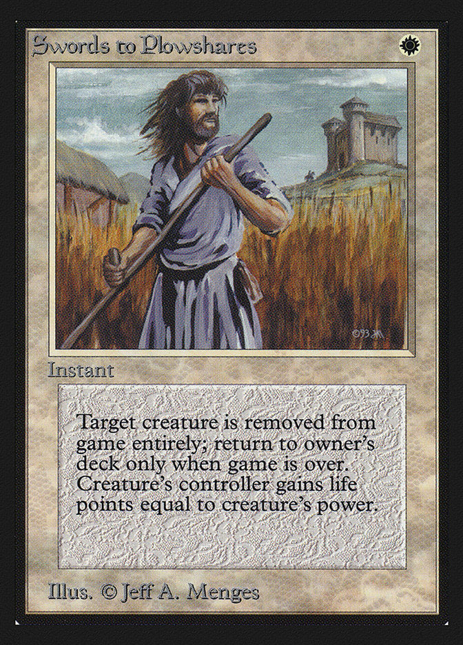 Swords to Plowshares [International Collectors' Edition] | Boutique FDB TCG