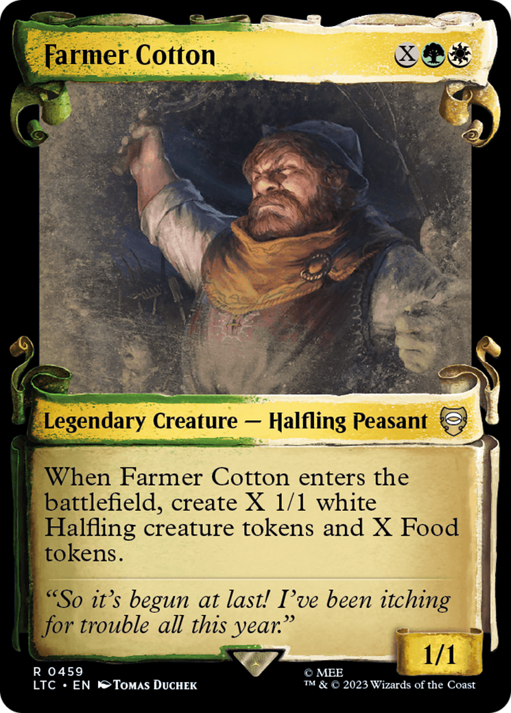 Farmer Cotton [The Lord of the Rings: Tales of Middle-Earth Commander Showcase Scrolls] | Boutique FDB TCG