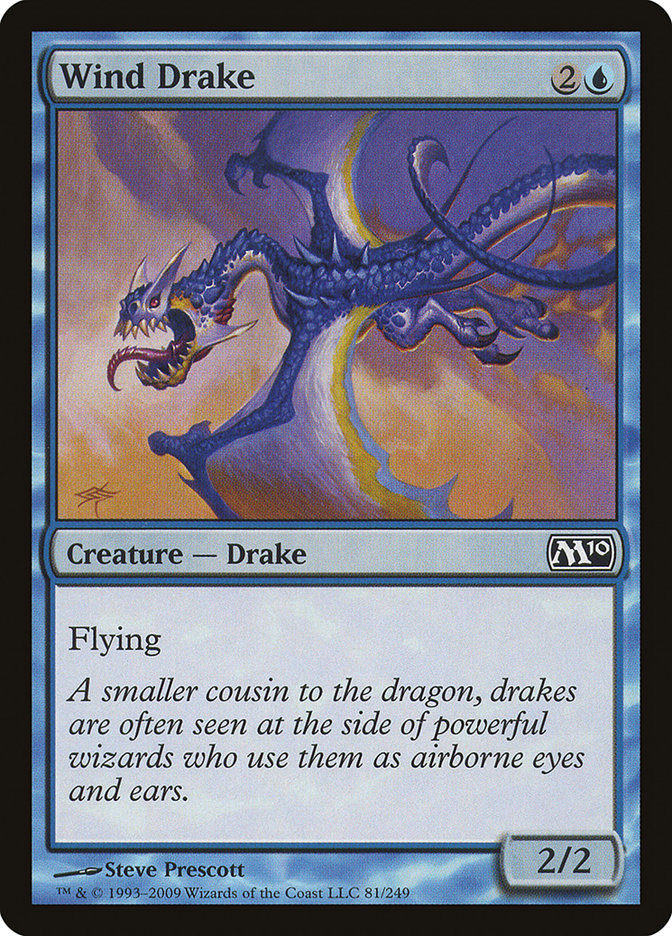 Wind Drake [Magic 2010] | Boutique FDB TCG