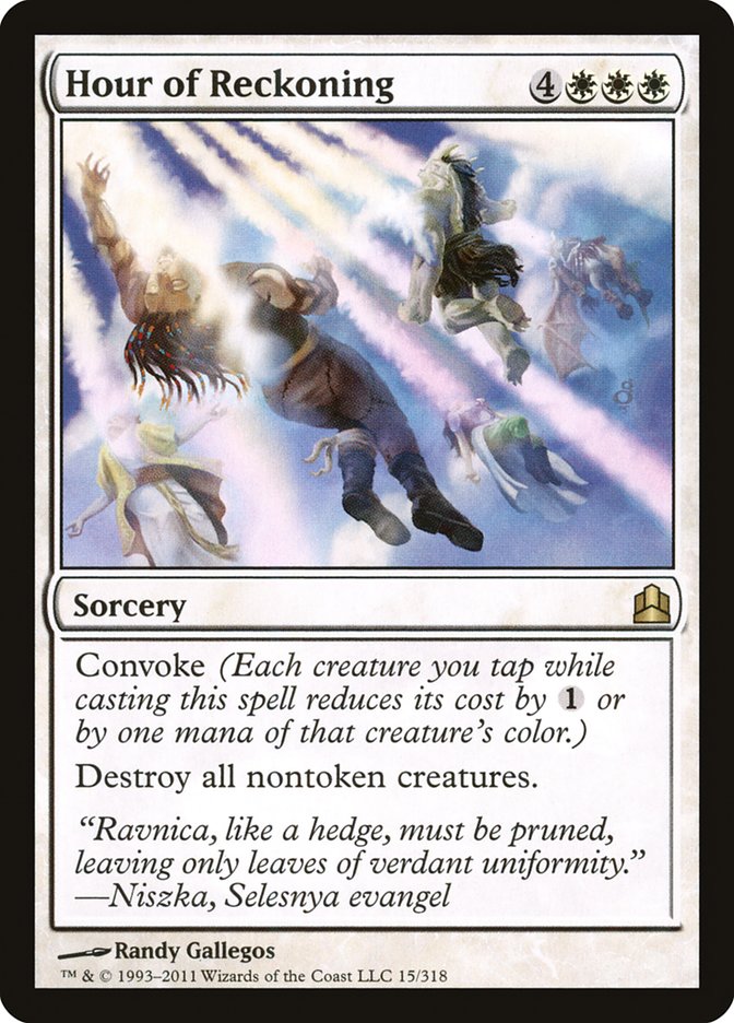 Hour of Reckoning [Commander 2011] | Boutique FDB TCG