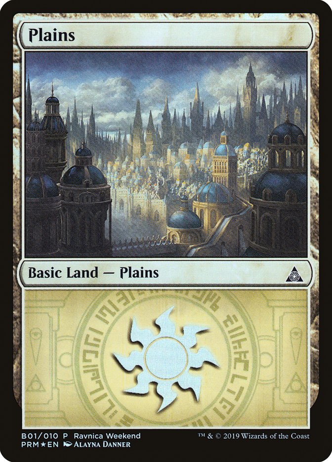 Plains (B01) [Ravnica Allegiance Guild Kit] | Boutique FDB TCG