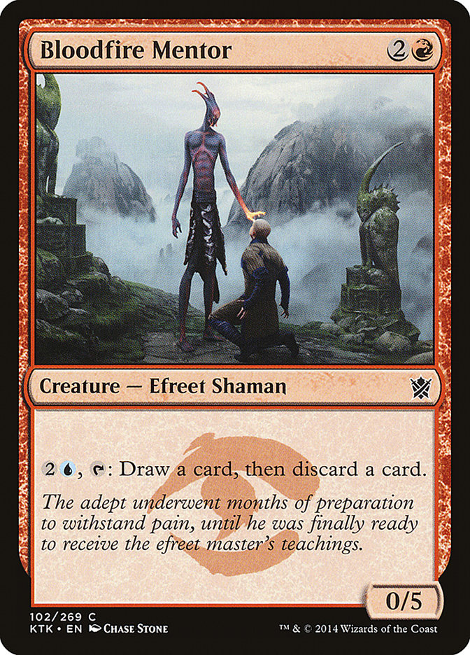 Bloodfire Mentor [Khans of Tarkir] | Boutique FDB TCG