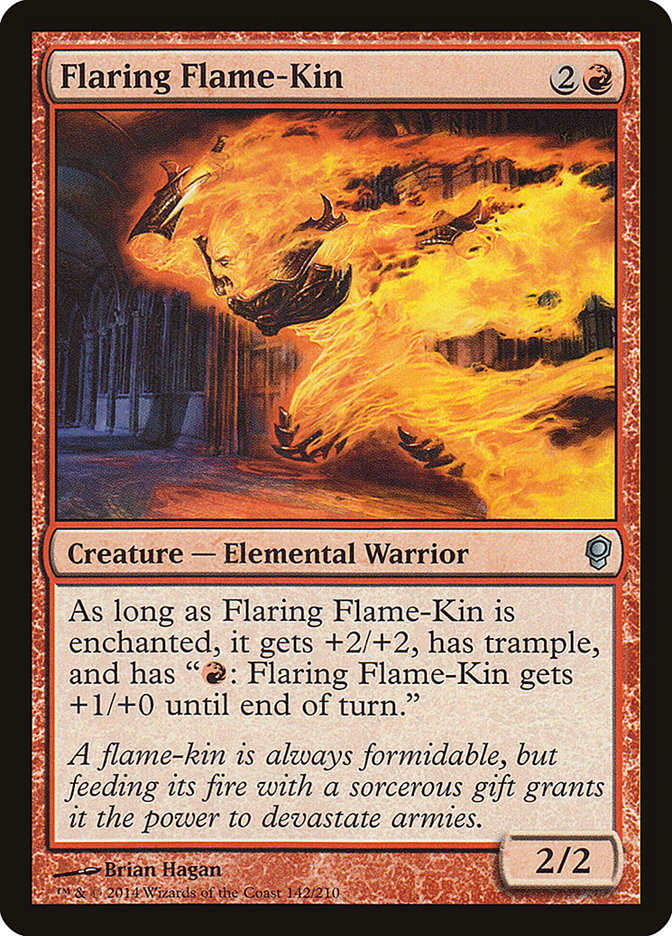Flaring Flame-Kin [Conspiracy] | Boutique FDB TCG