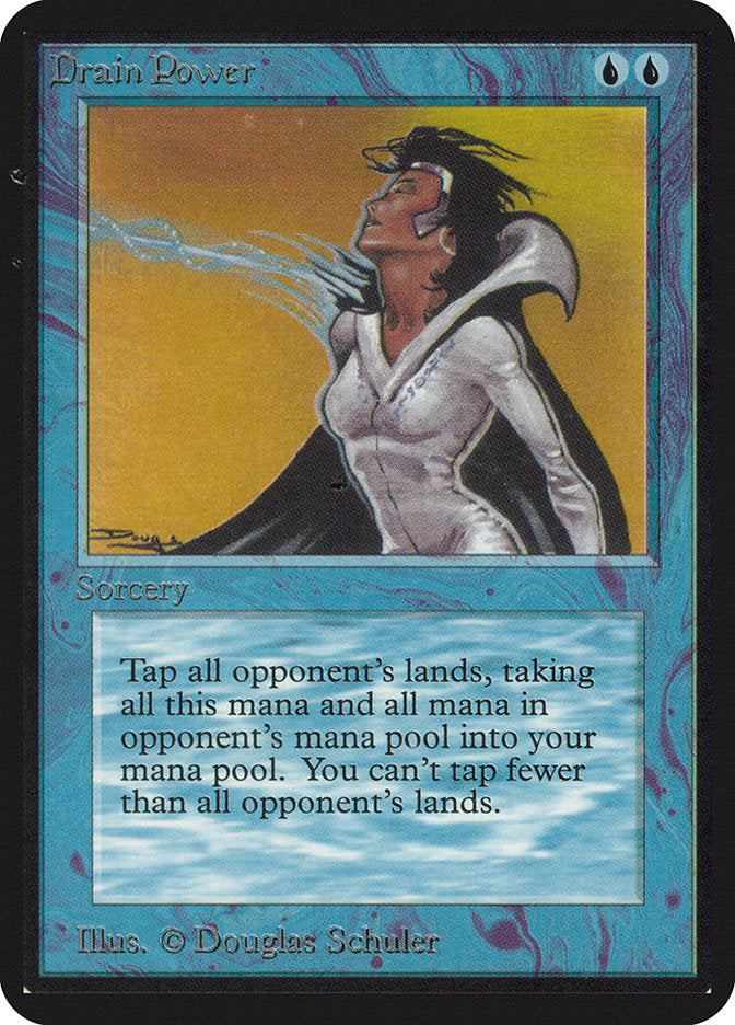 Drain Power [Alpha Edition] | Boutique FDB TCG