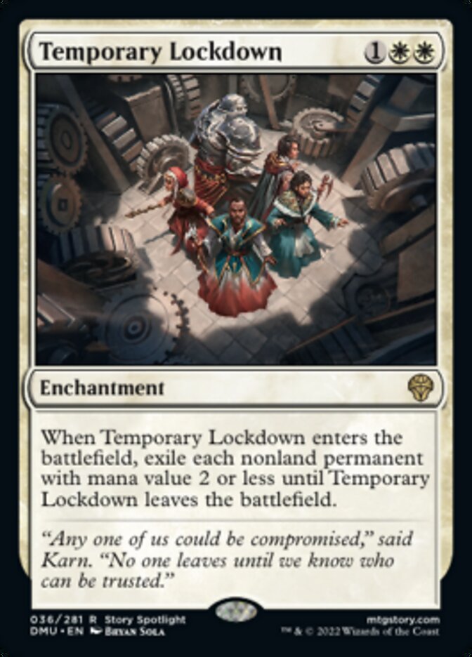 Temporary Lockdown [Dominaria United] | Boutique FDB TCG