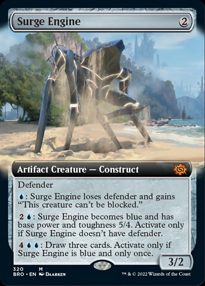 Surge Engine (Extended Art) [The Brothers' War] | Boutique FDB TCG