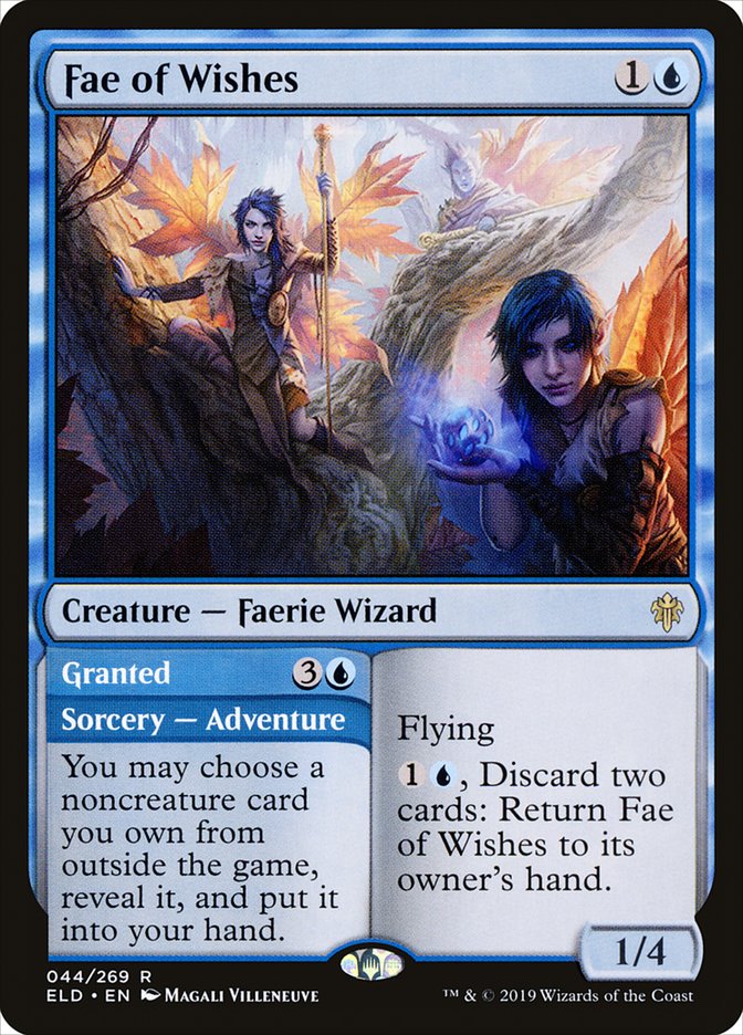 Fae of Wishes // Granted [Throne of Eldraine] | Boutique FDB TCG