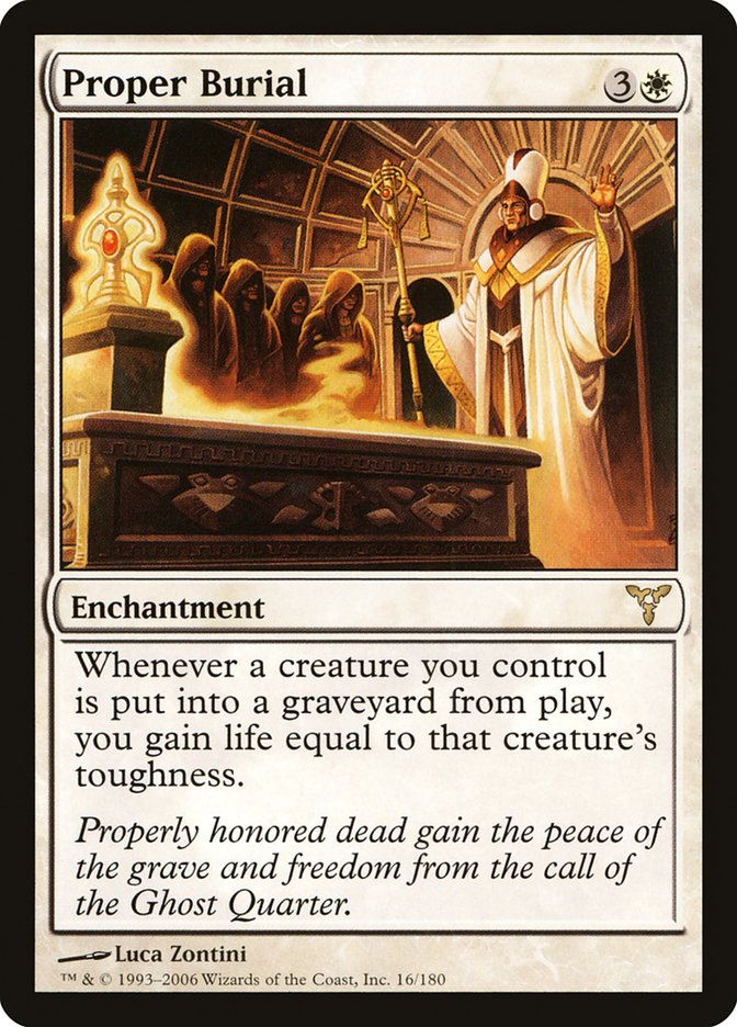 Proper Burial [Dissension] | Boutique FDB TCG