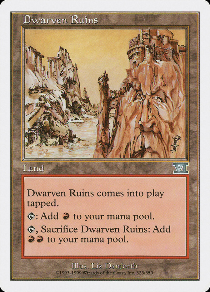 Dwarven Ruins [Classic Sixth Edition] | Boutique FDB TCG