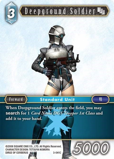 Deepground Soldier [Opus III] | Boutique FDB TCG