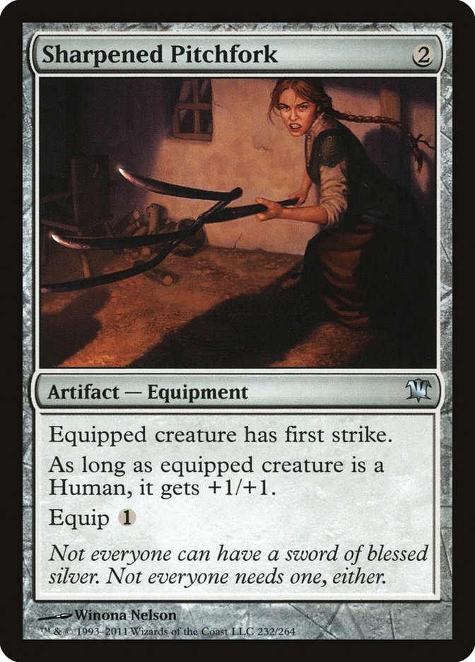 Sharpened Pitchfork [Innistrad] | Boutique FDB TCG