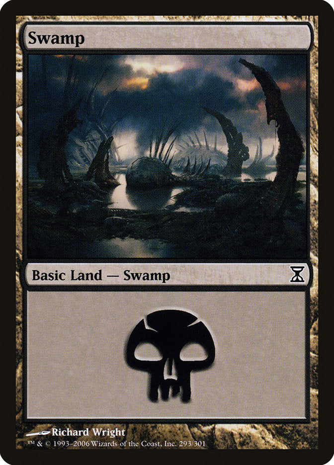 Swamp (293) [Time Spiral] | Boutique FDB TCG