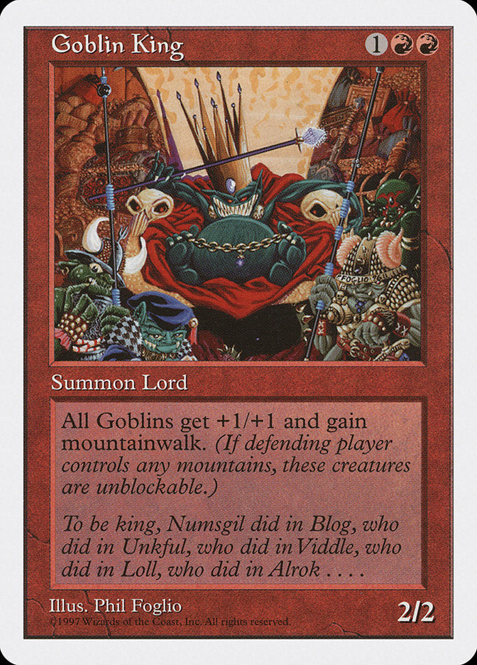 Goblin King [Fifth Edition] | Boutique FDB TCG
