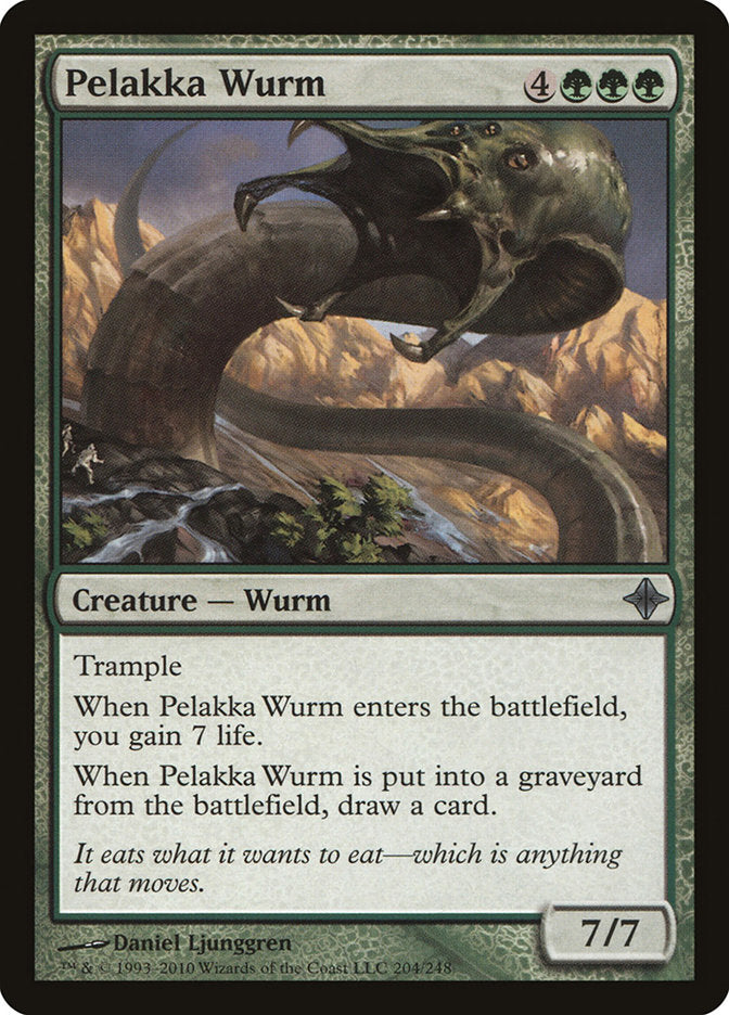 Pelakka Wurm [Rise of the Eldrazi] | Boutique FDB TCG