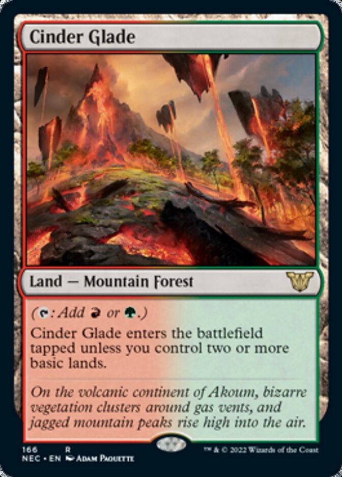 Cinder Glade [Kamigawa: Neon Dynasty Commander] | Boutique FDB TCG