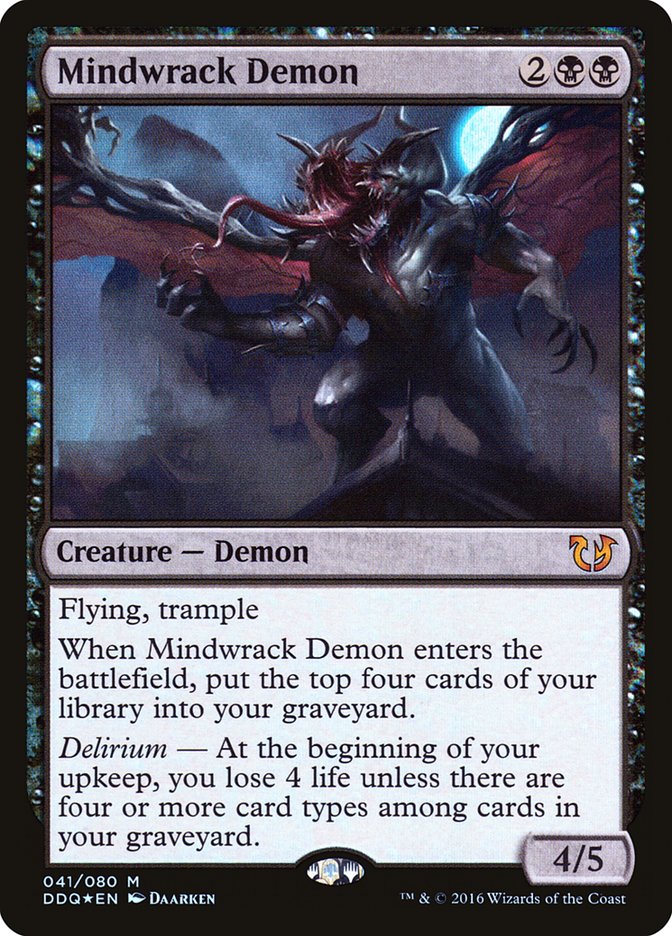 Mindwrack Demon [Duel Decks: Blessed vs. Cursed] | Boutique FDB TCG