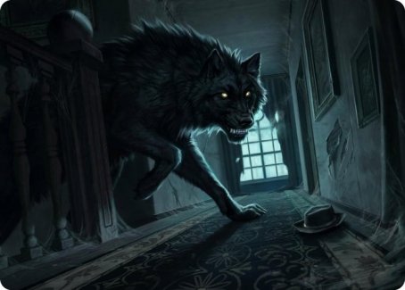 Primal Adversary Art Card [Innistrad: Midnight Hunt Art Series] | Boutique FDB TCG