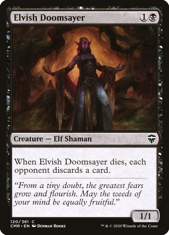 Elvish Doomsayer [Commander Legends] | Boutique FDB TCG