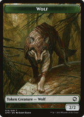 Myr (007) // Wolf Double-Sided Token [Double Masters Tokens] | Boutique FDB TCG